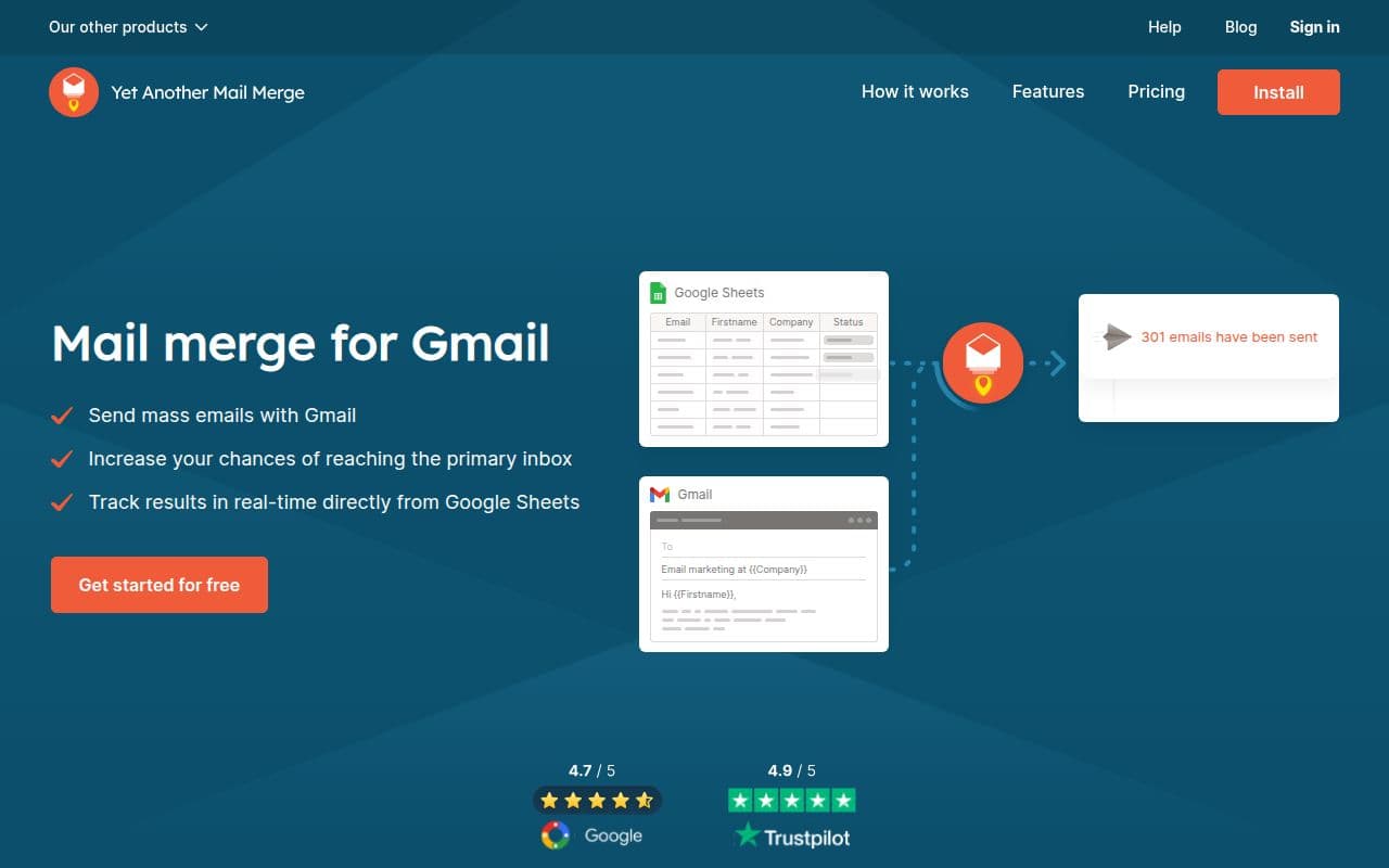 Yet Another Mail Merge